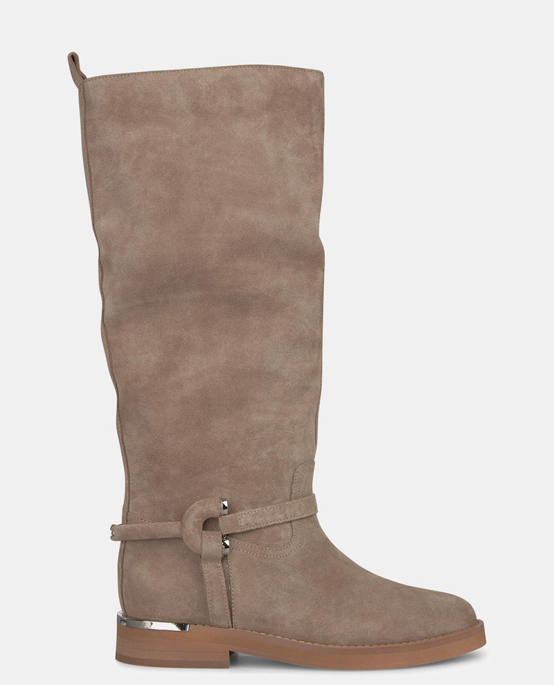 FLACHSTIEFEL MIT STEIGBÜGEL