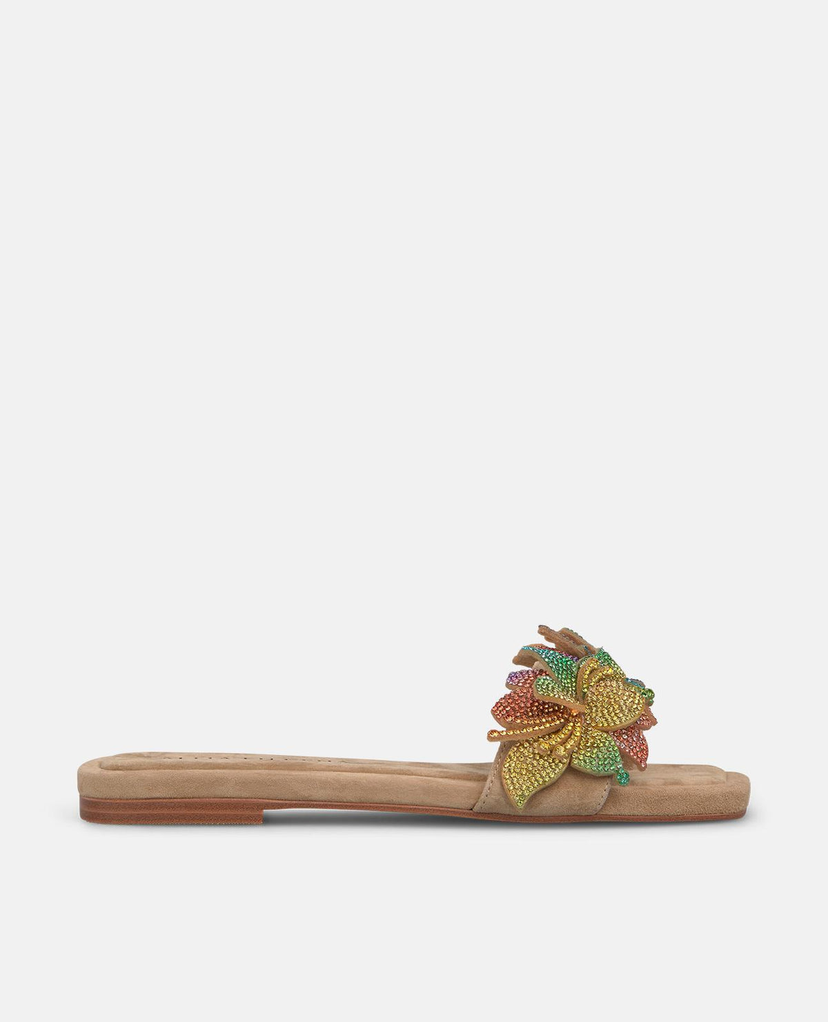 SANDALIA PLANA FLORES