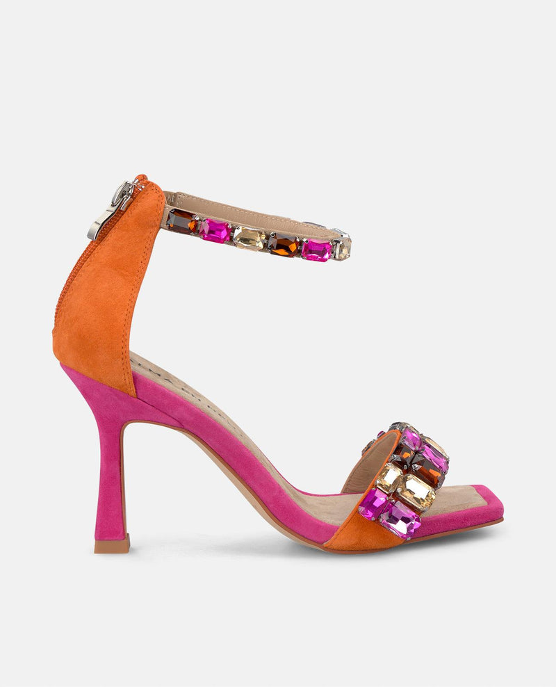 JEWEL HEEL SANDAL