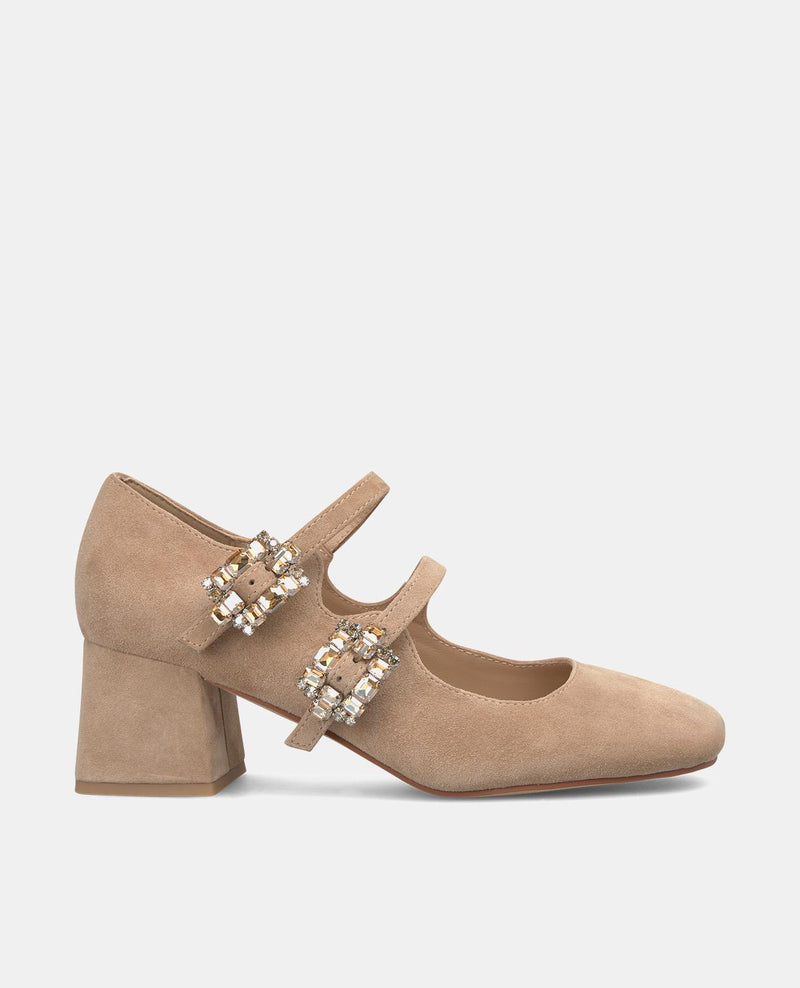 STÖCKELSCHUH MIT SCHNALLEN