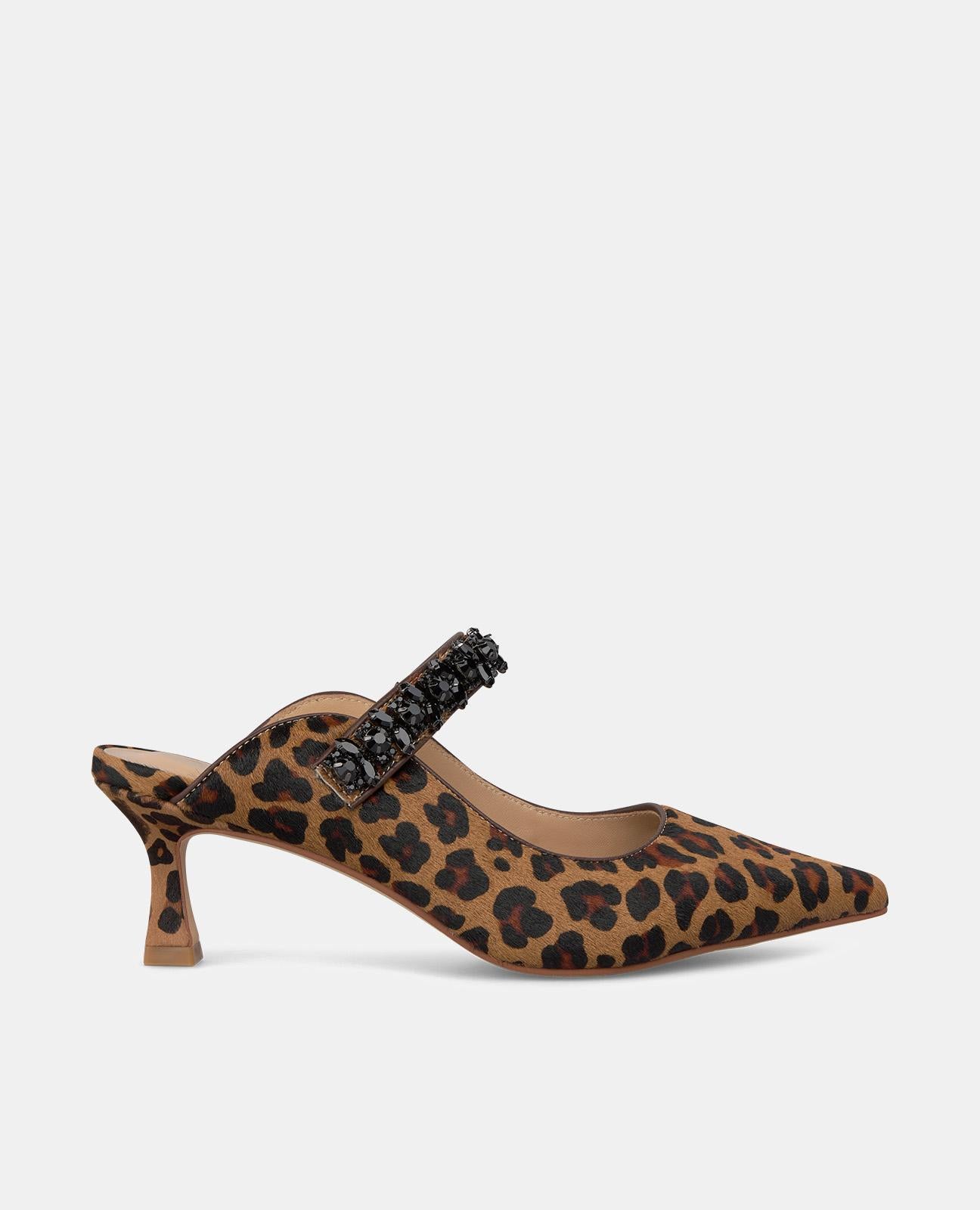 MEDIUM HEEL MULE