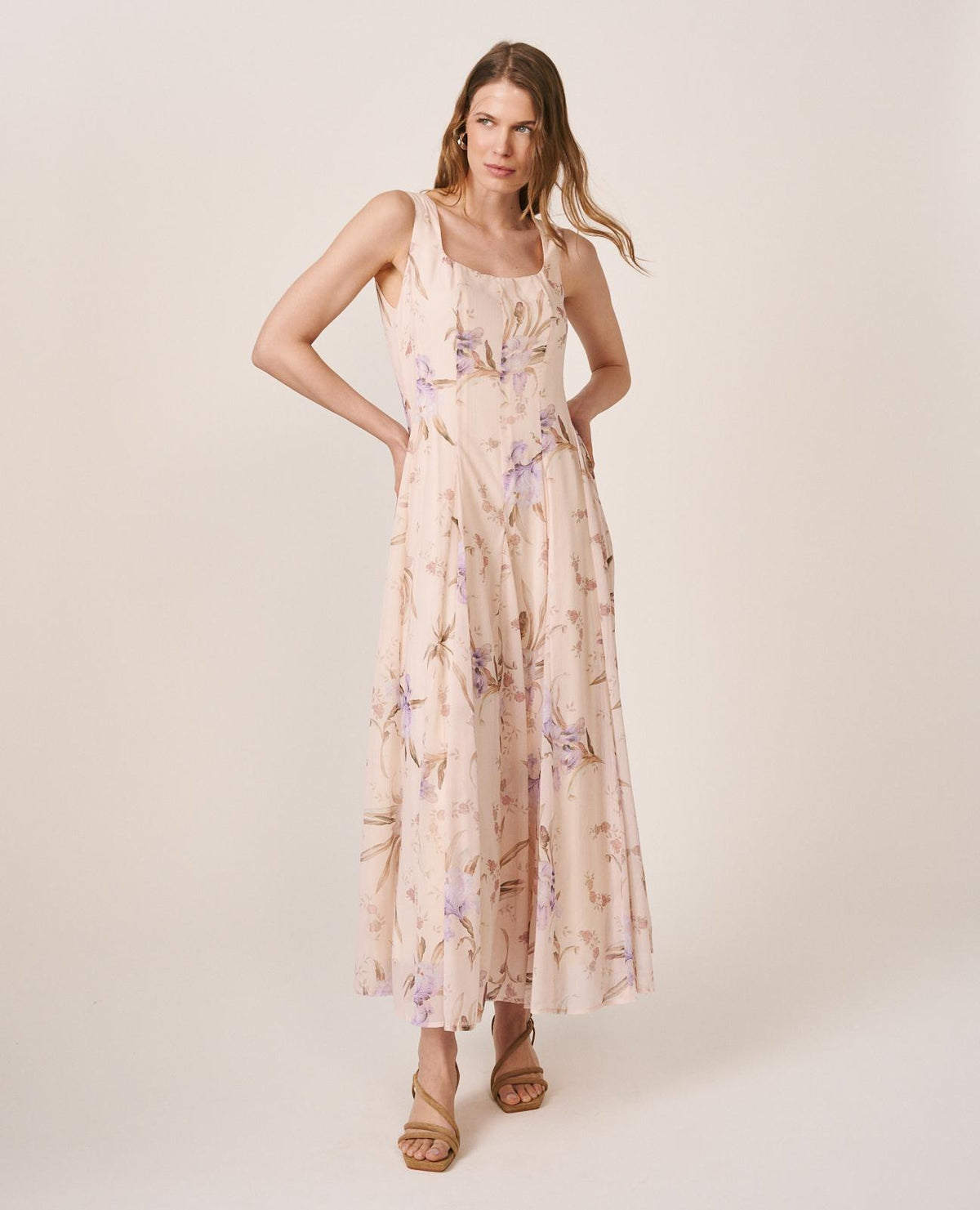 VESTIDO MIDI GASA