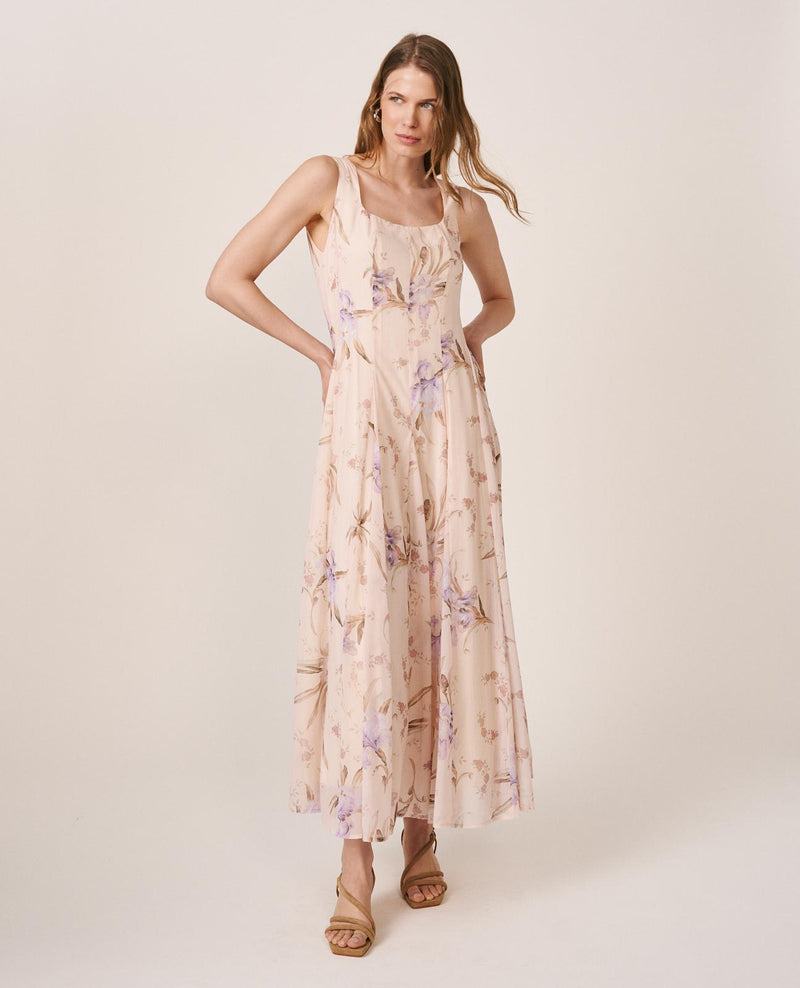 VESTIDO MIDI GASA