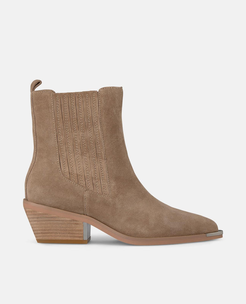 BOTTINES PLATES AVEC ÉLASTIQUE