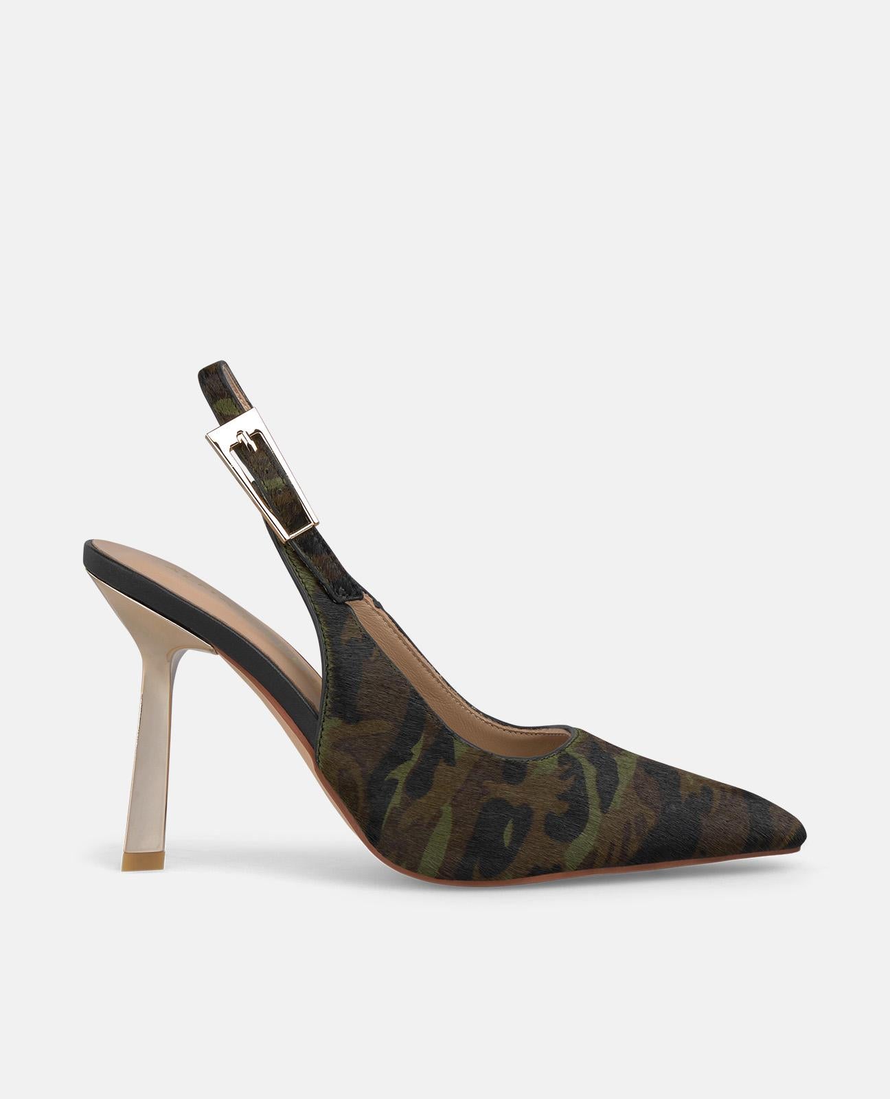 HEELED SHOE WITH HIGH HEEL