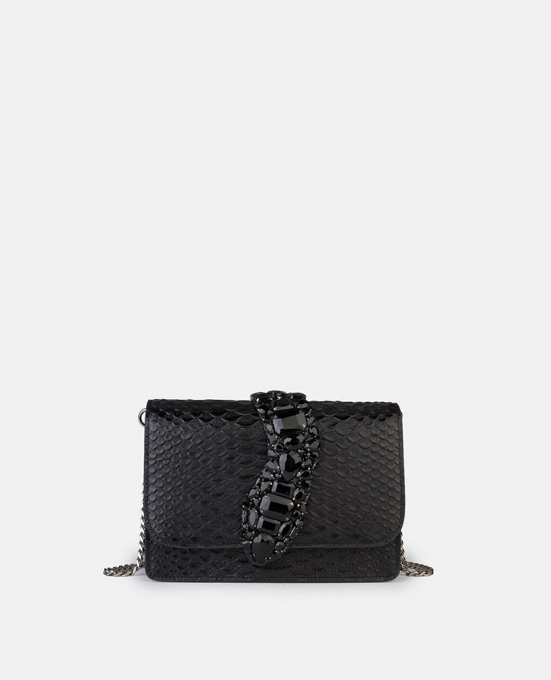 BOLSO BANDOLERA SOLAPA SERPIENTE