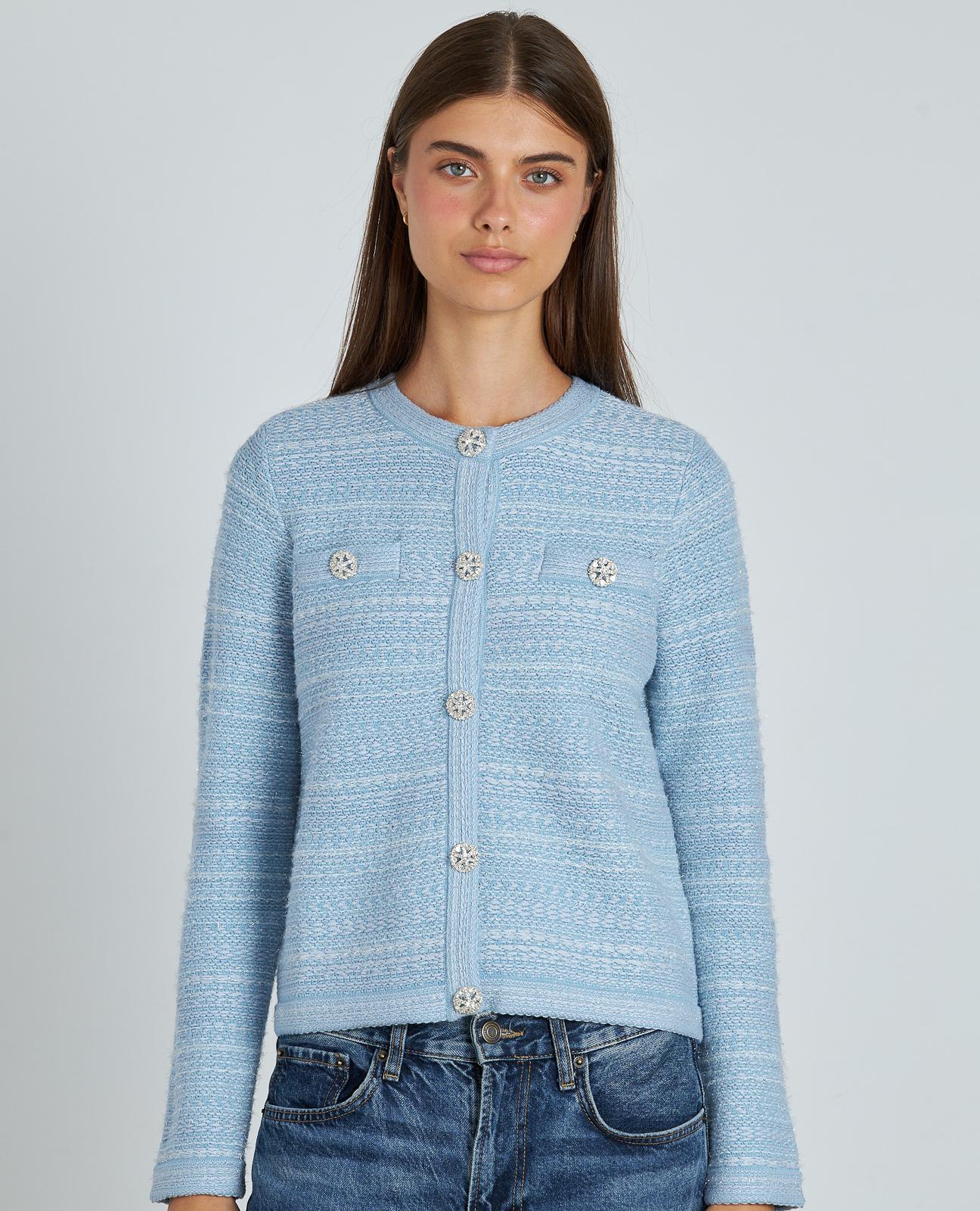 JACKET STRUCTURE JEWEL BUTTON