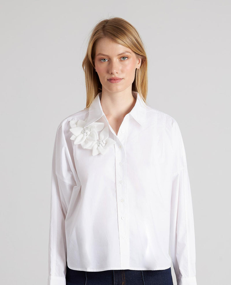 CAMISA RAYADA FLORES