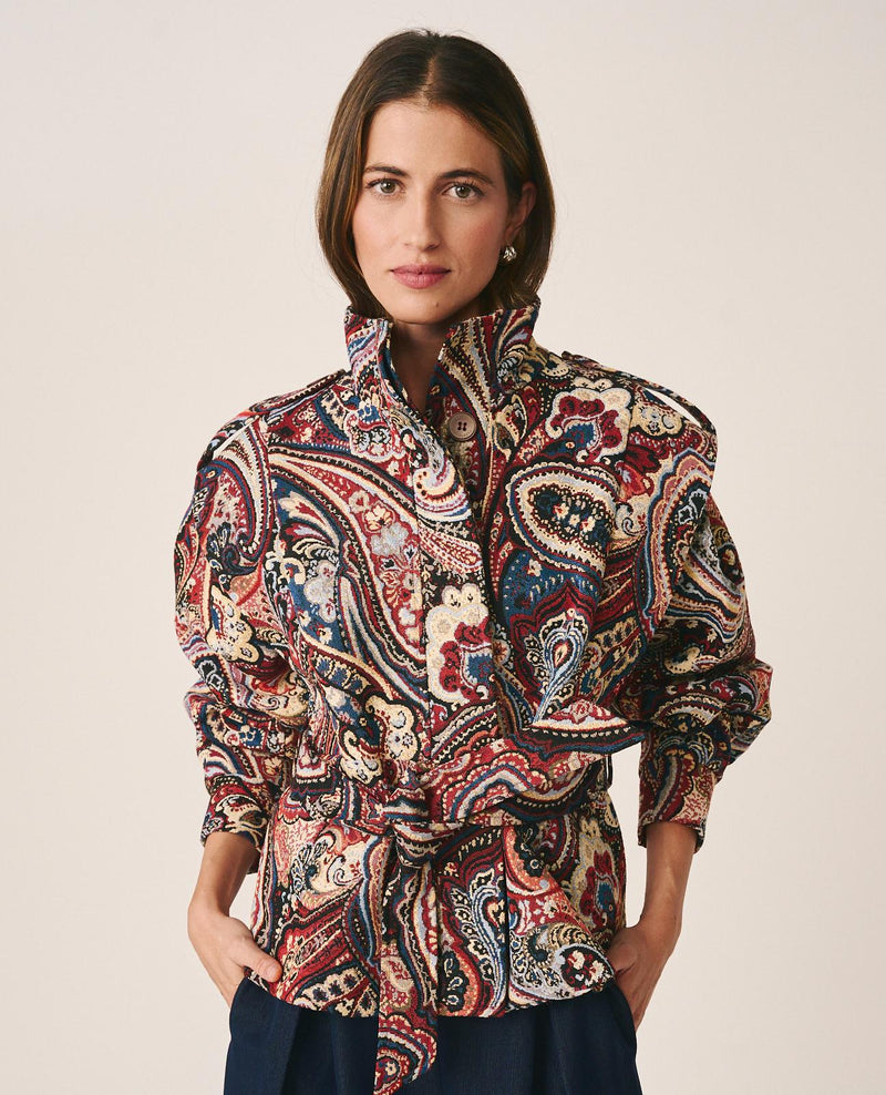 CHAQUETA PAISLEY