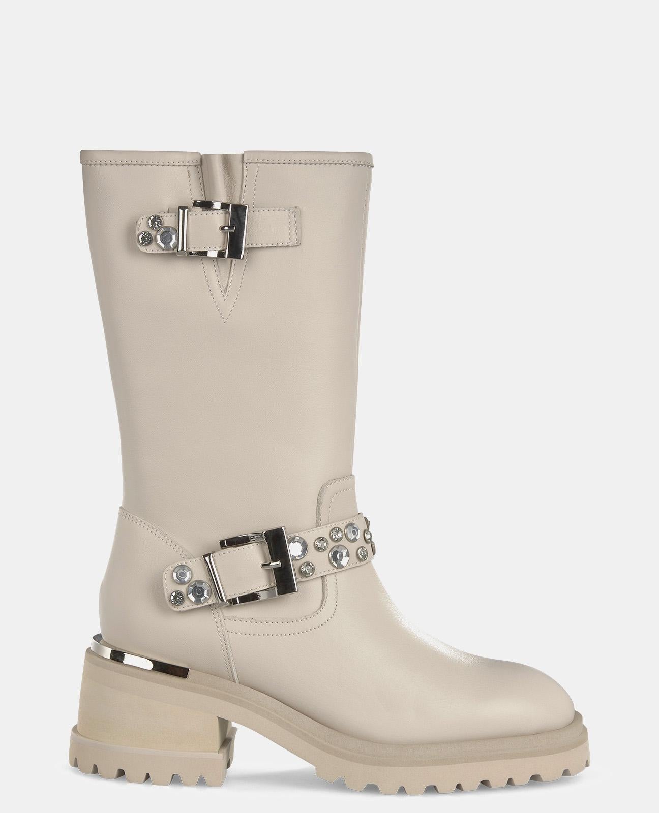 DEMI-BOTTE AVEC STRASS