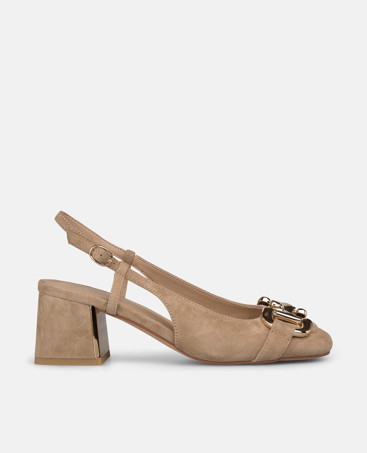 SLIP-ON SHOE WITH BUCKLE