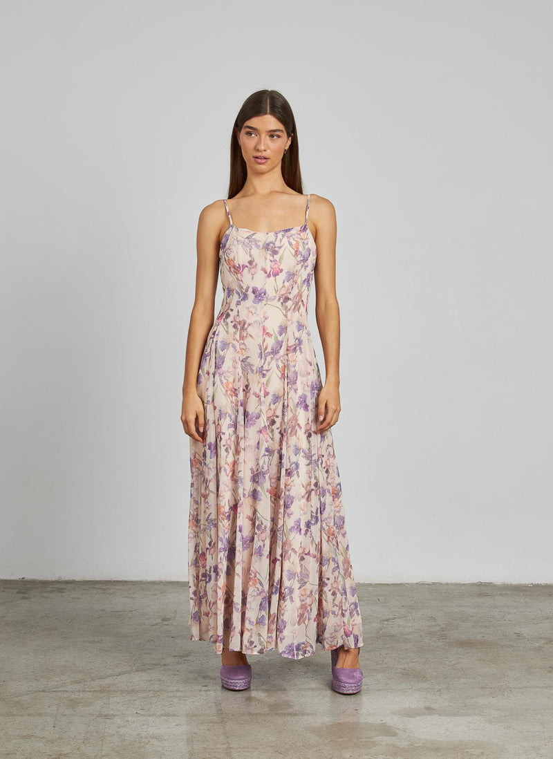 VESTIDO MIDI TIRANTES