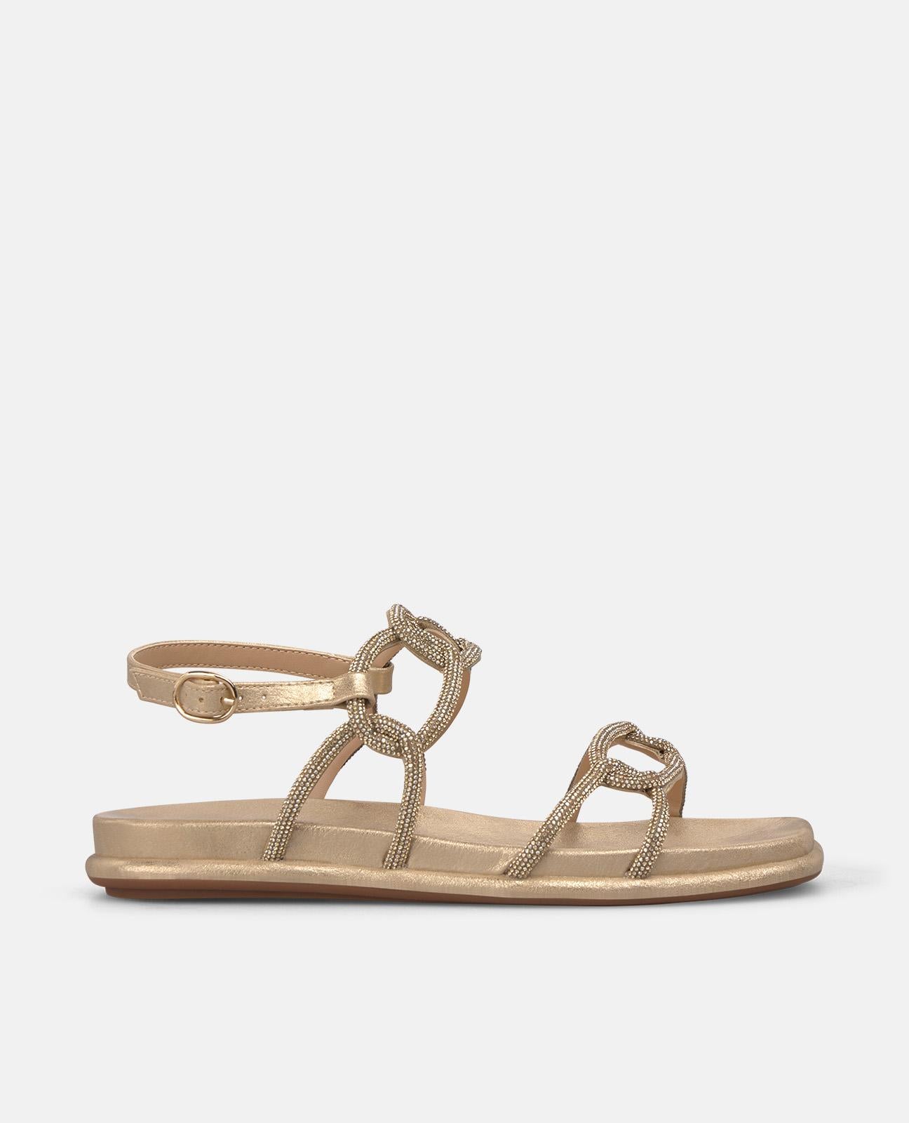 FLAT INTERLACED SANDAL