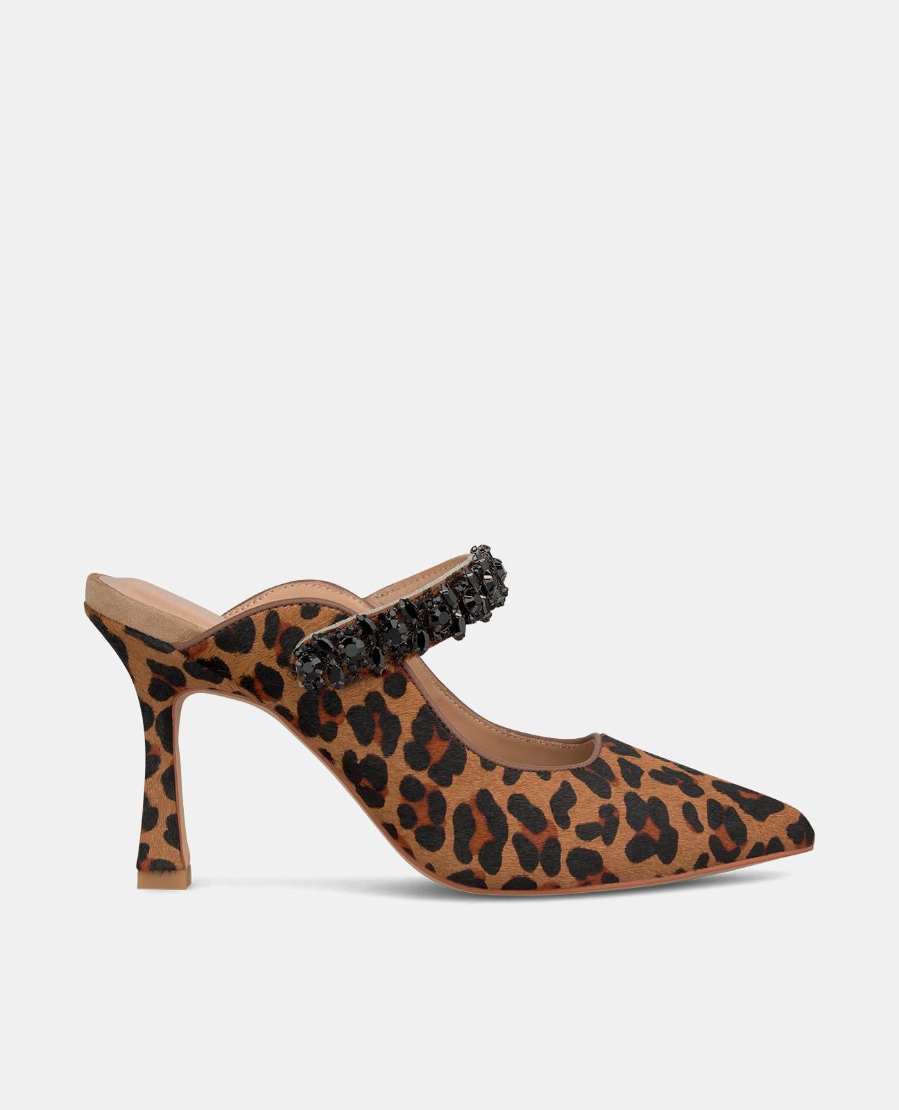 HEELED MULES