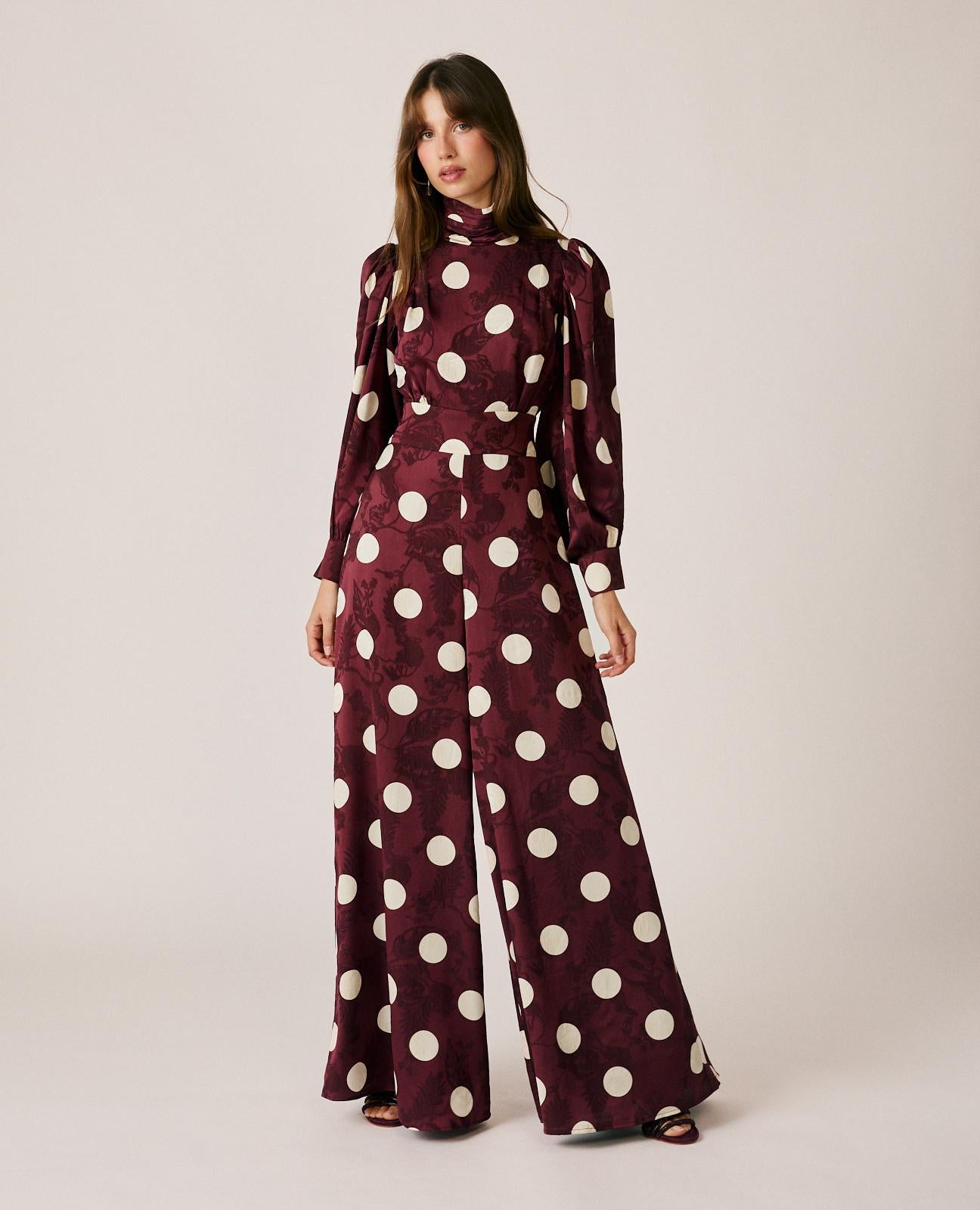 MONO LARGO JACQUARD ESTAMPADO
