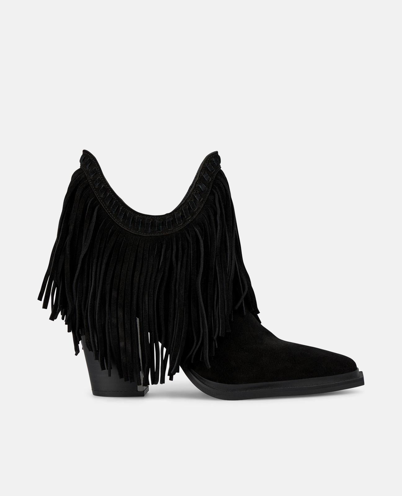 BOTINS COMPRIDOS COM FRANJAS