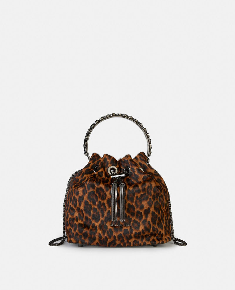 BOWLER-TASCHE MIT ANHÄNGER-DETAIL