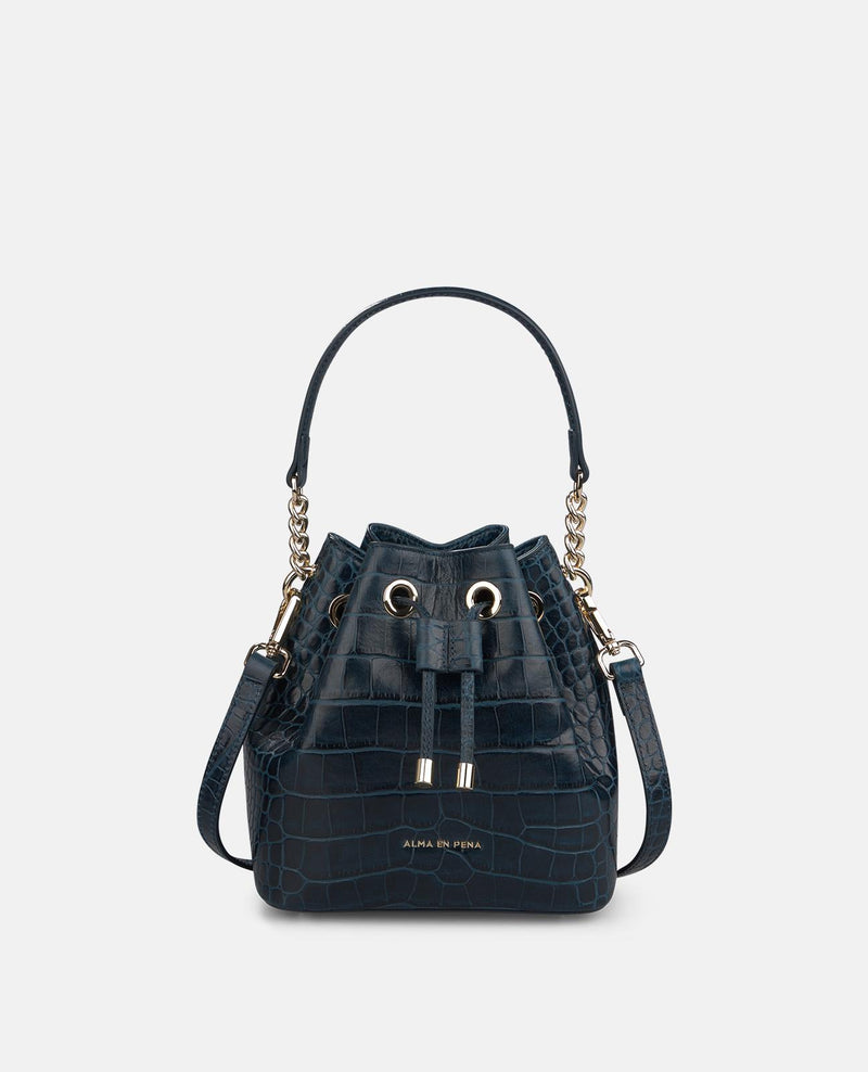 BOLSO BOMBONERA PIEL
