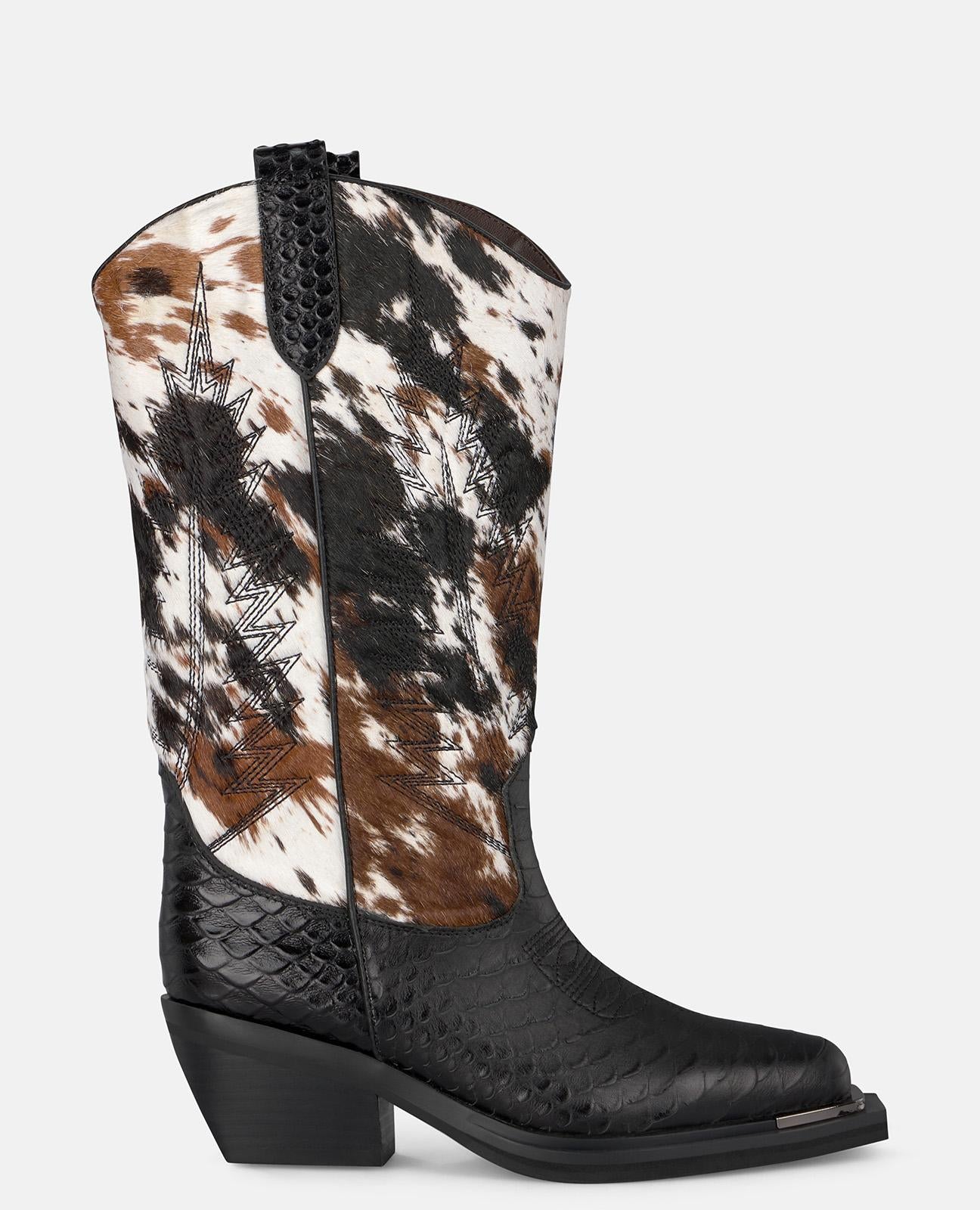 MEDIA BOTA ESTAMPADA