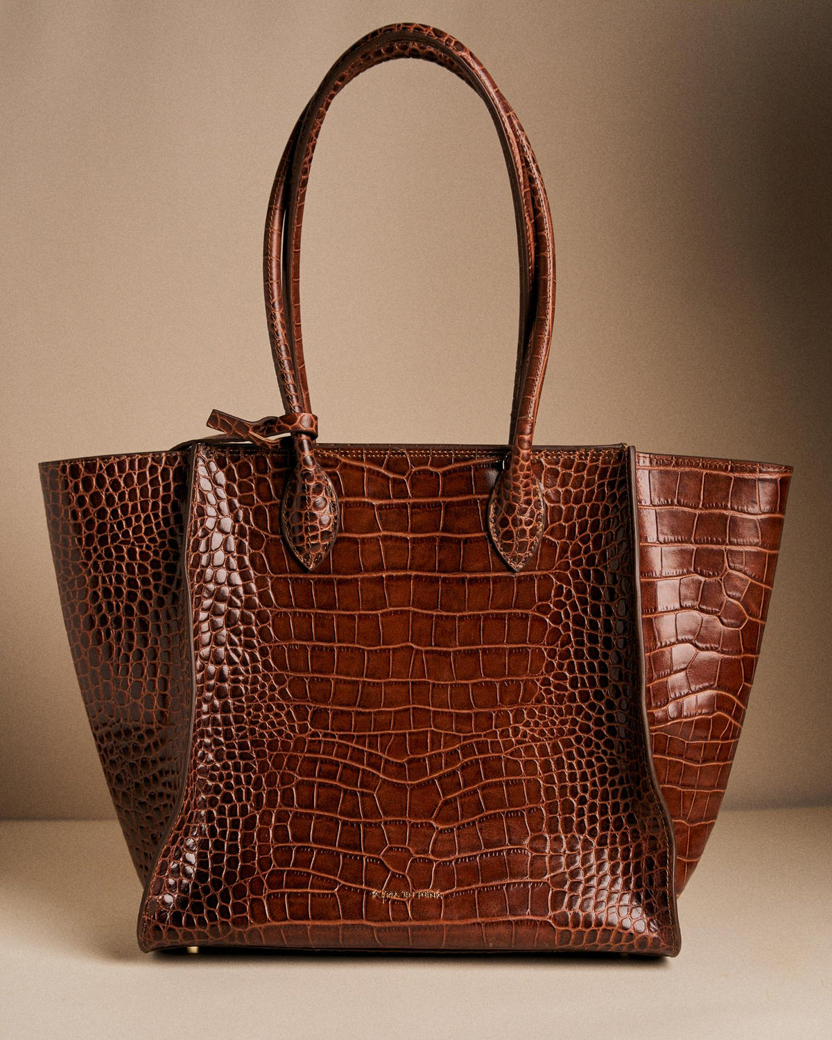BOLSO TOTE PIEL EFECTO SERPIENTE