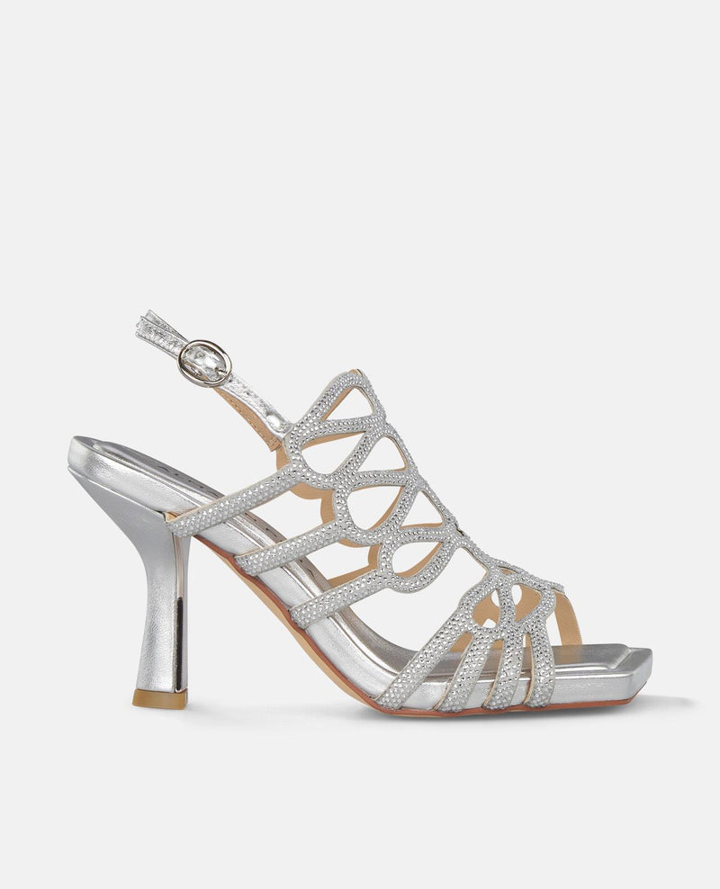 SANDALIA TACÓN ENTRECRUZADA