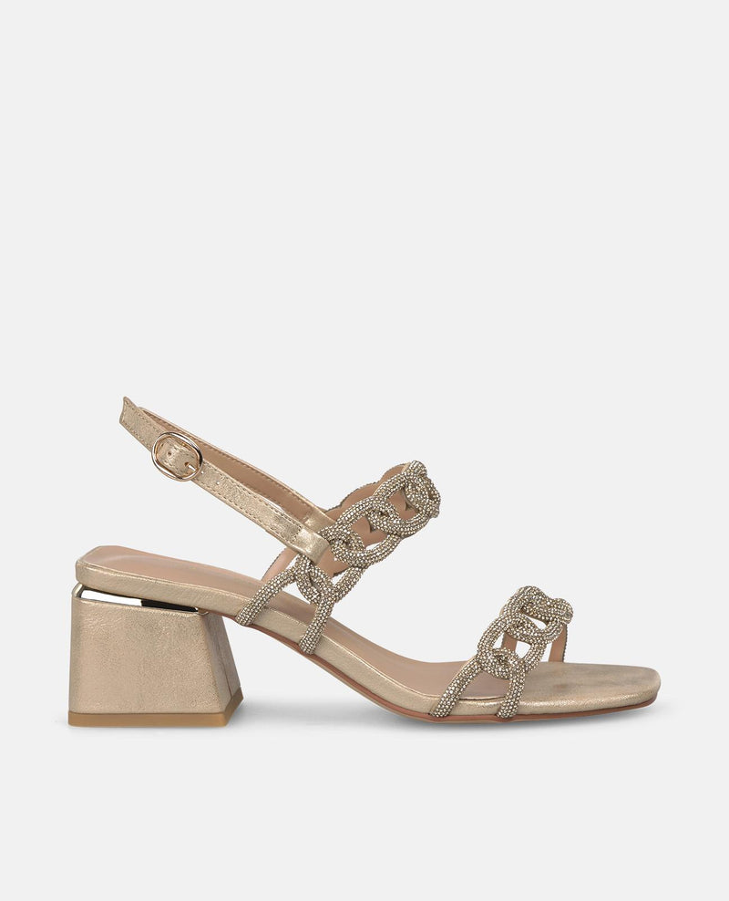 SANDALIA ALTURA MEDIA DOBLE TIRA