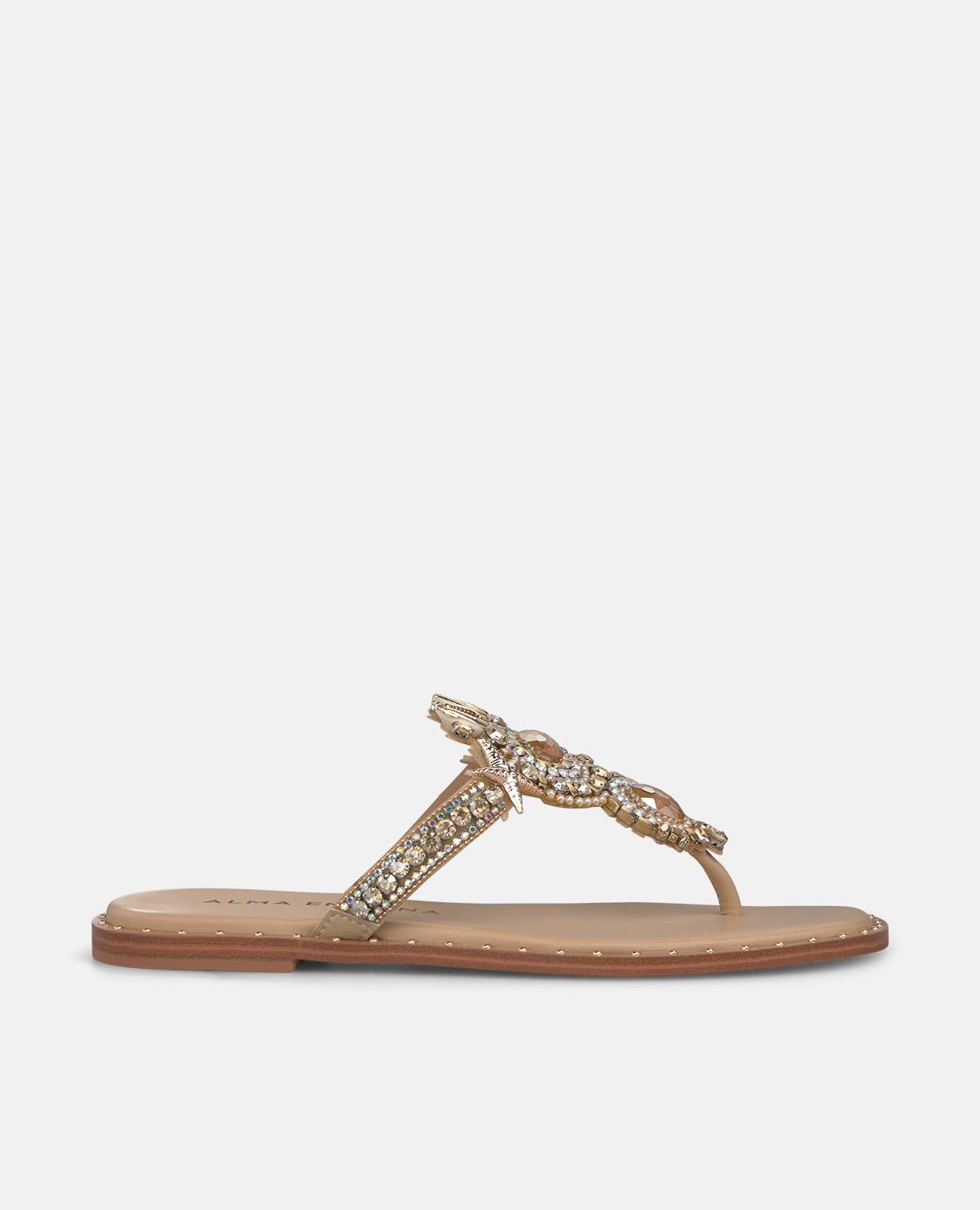 SANDALIA EN T MARINA