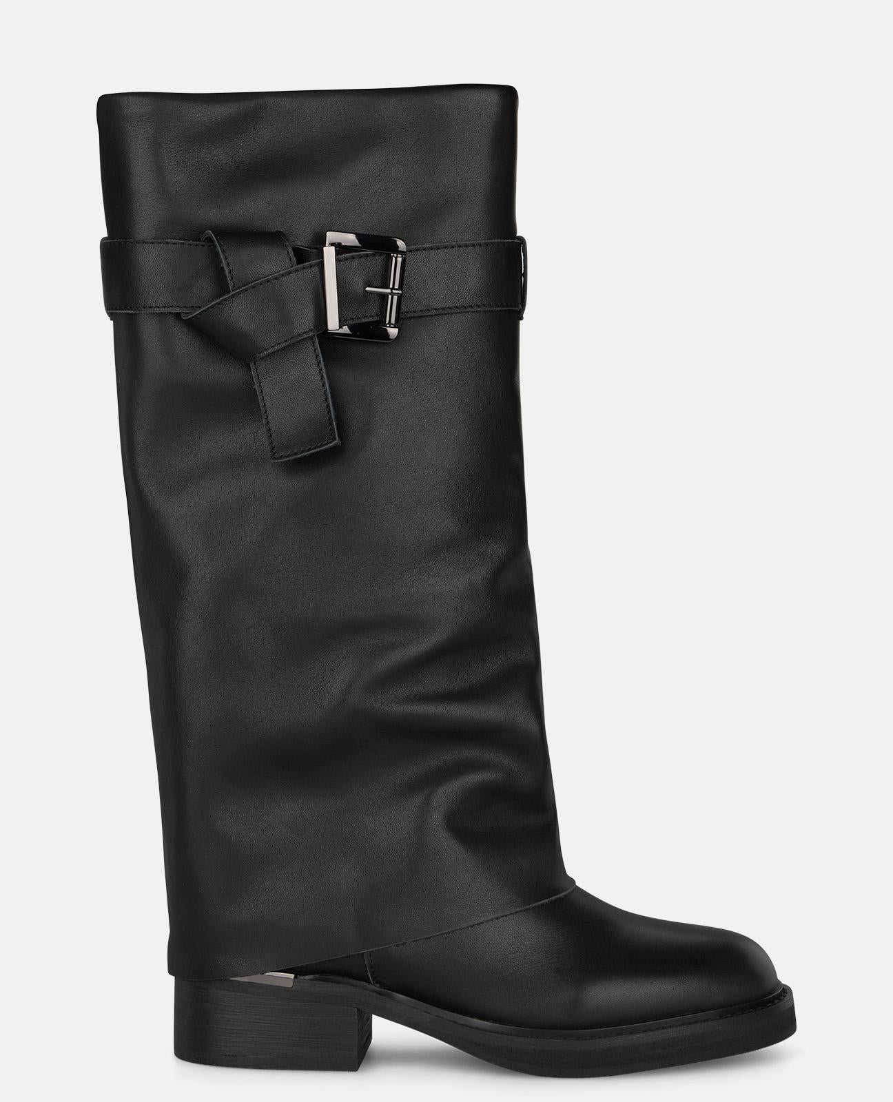 BOTA DE NAPA CON HEBILLA