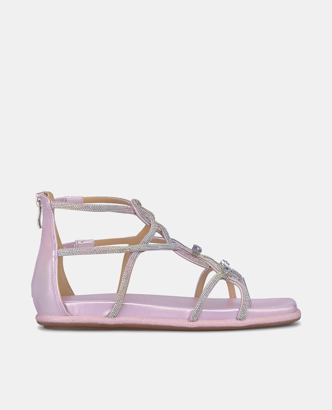 FLAT INTERLACED SANDAL