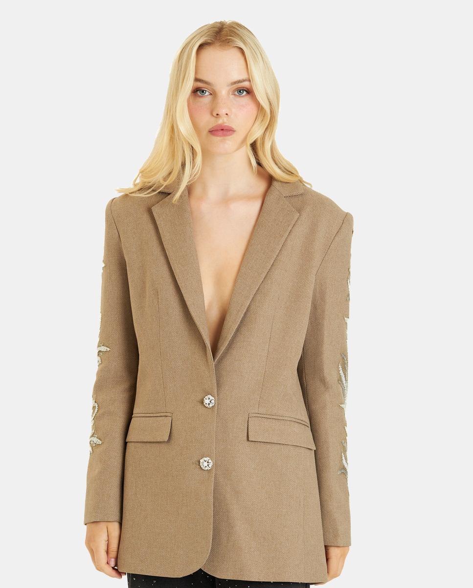 BLAZER AVEC MANCHES BRODÉES