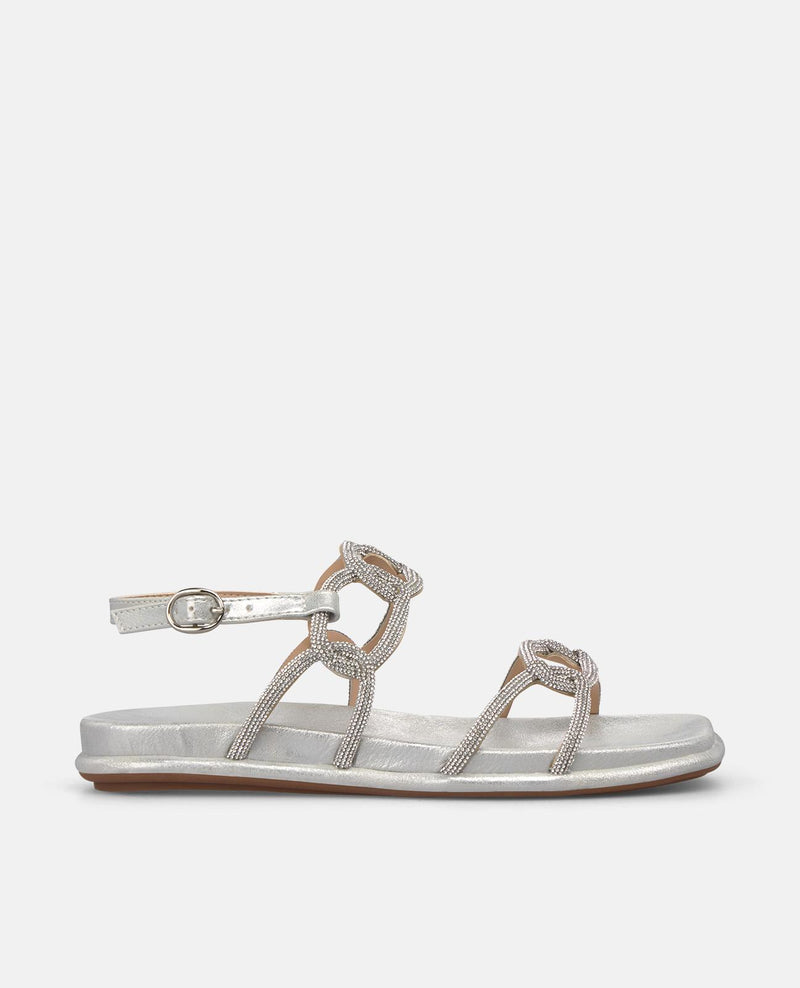 FLAT INTERLACED SANDAL