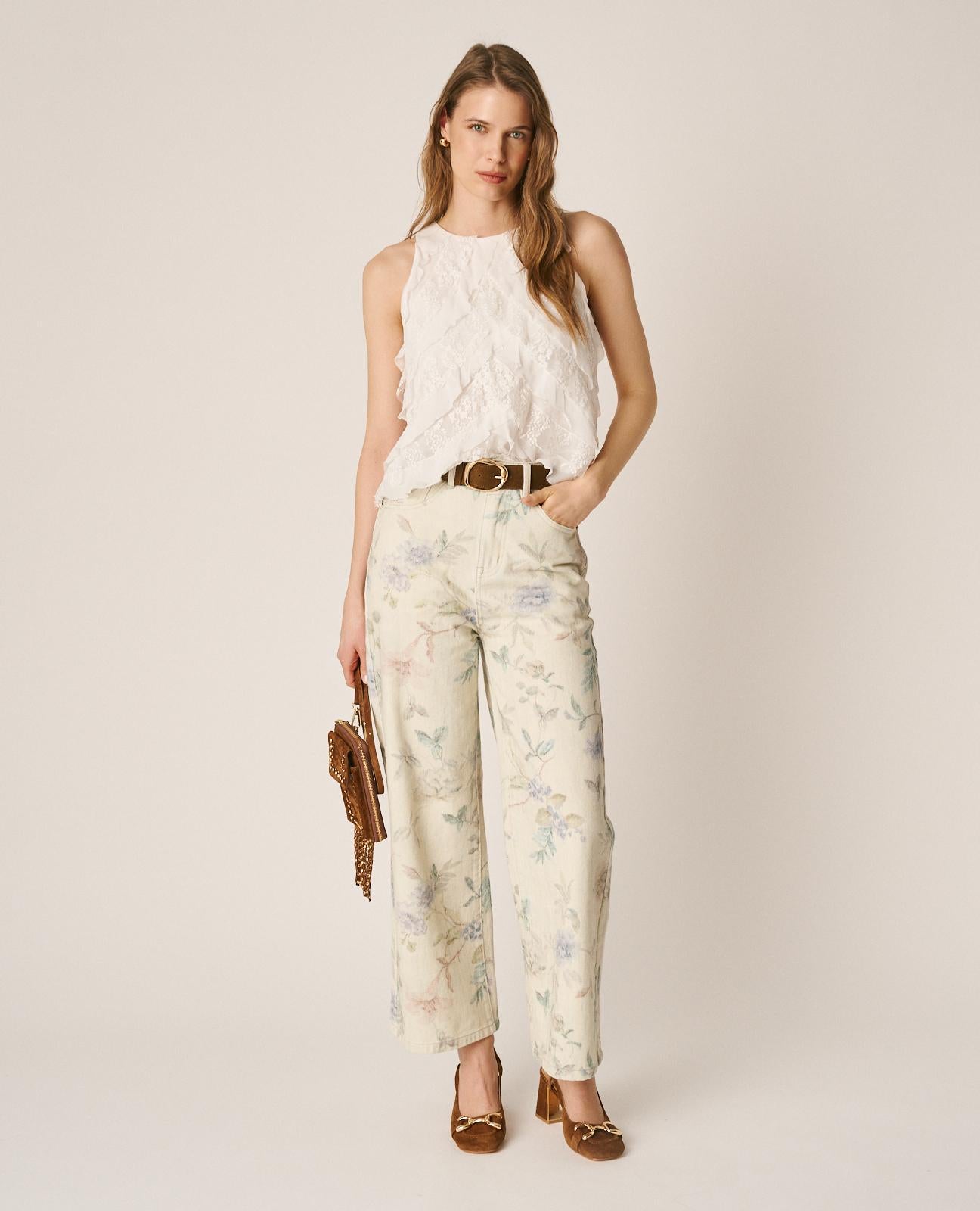PANTALÓN ESTAMPADO FLORAL