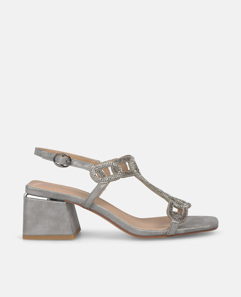 SANDALIA ALTURA MEDIA EN T CON PEDRERIA