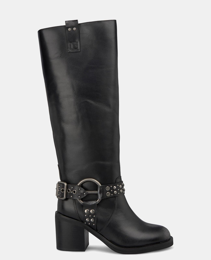 METALLIC CIRCLE HEEL BOOT