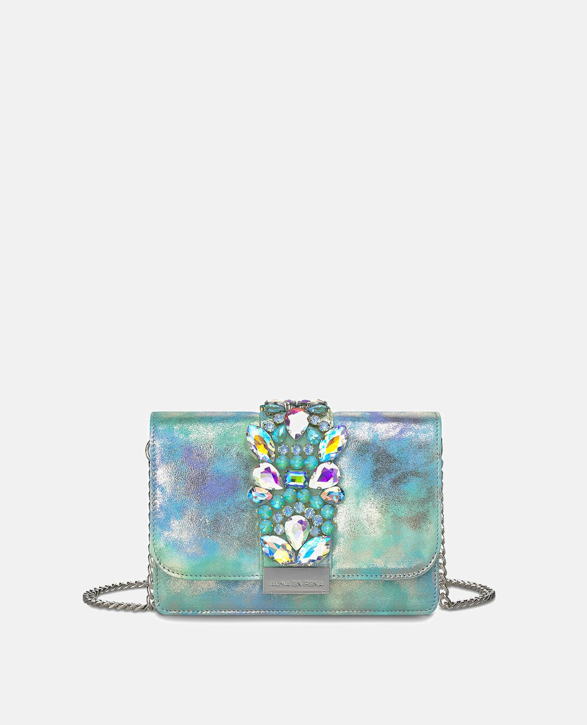 BOLSO TIPO CLUTCH PEDRERÍA