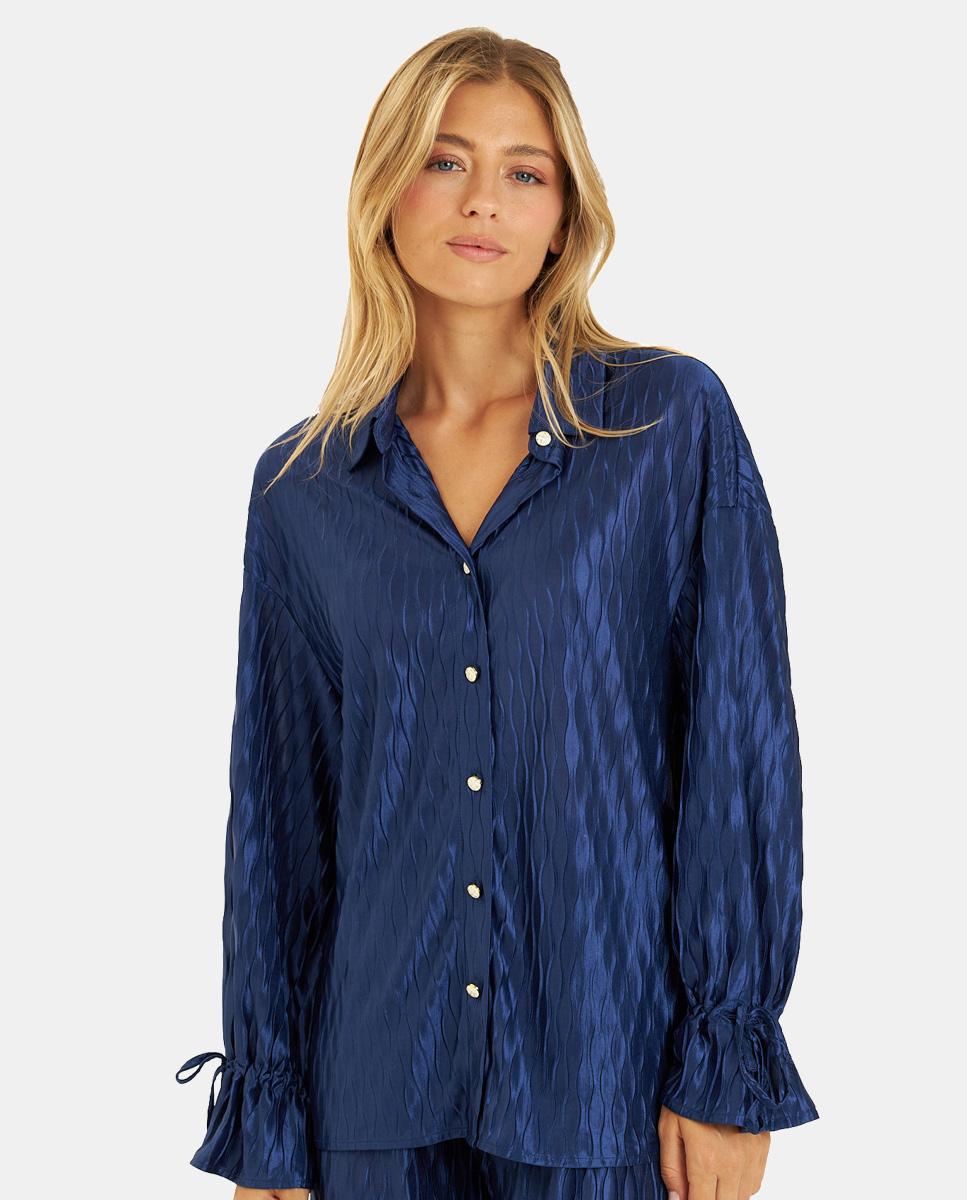 FLUID BUTTON-DOWN SHIRT