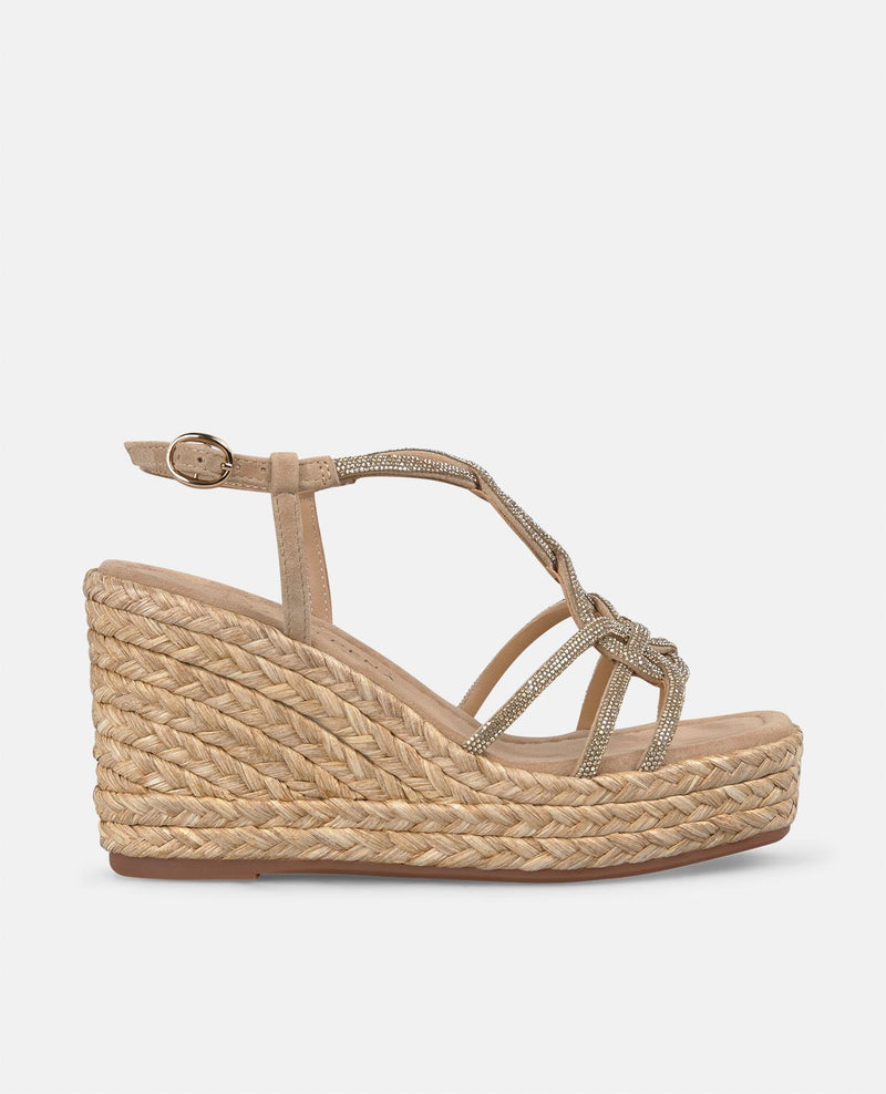 CUÑA TIRAS ENTRELAZADAS