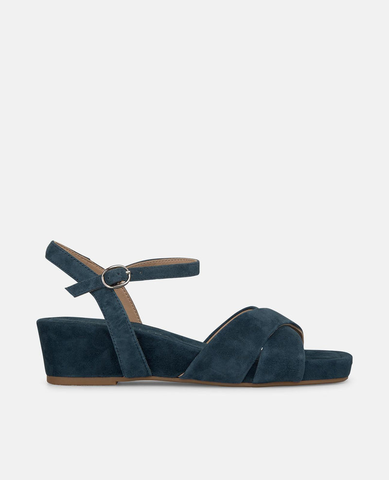 SANDALIA PLATAFORMA TIRA CRUZADA