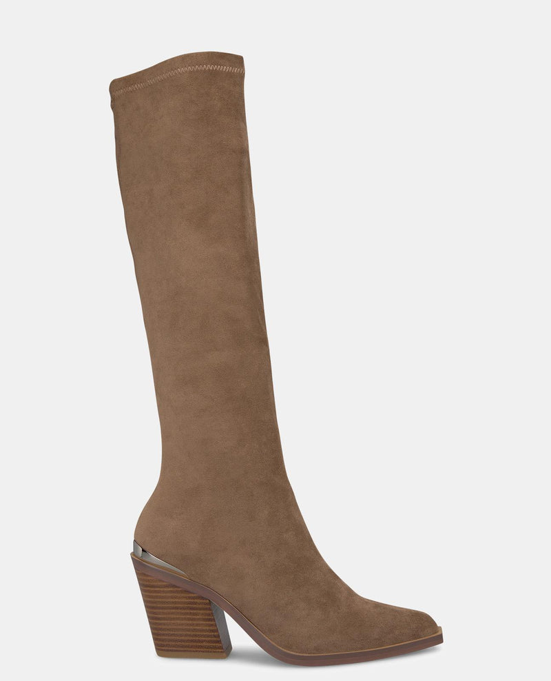 HOHER STIEFEL MIT REISSVERSCHLUSS