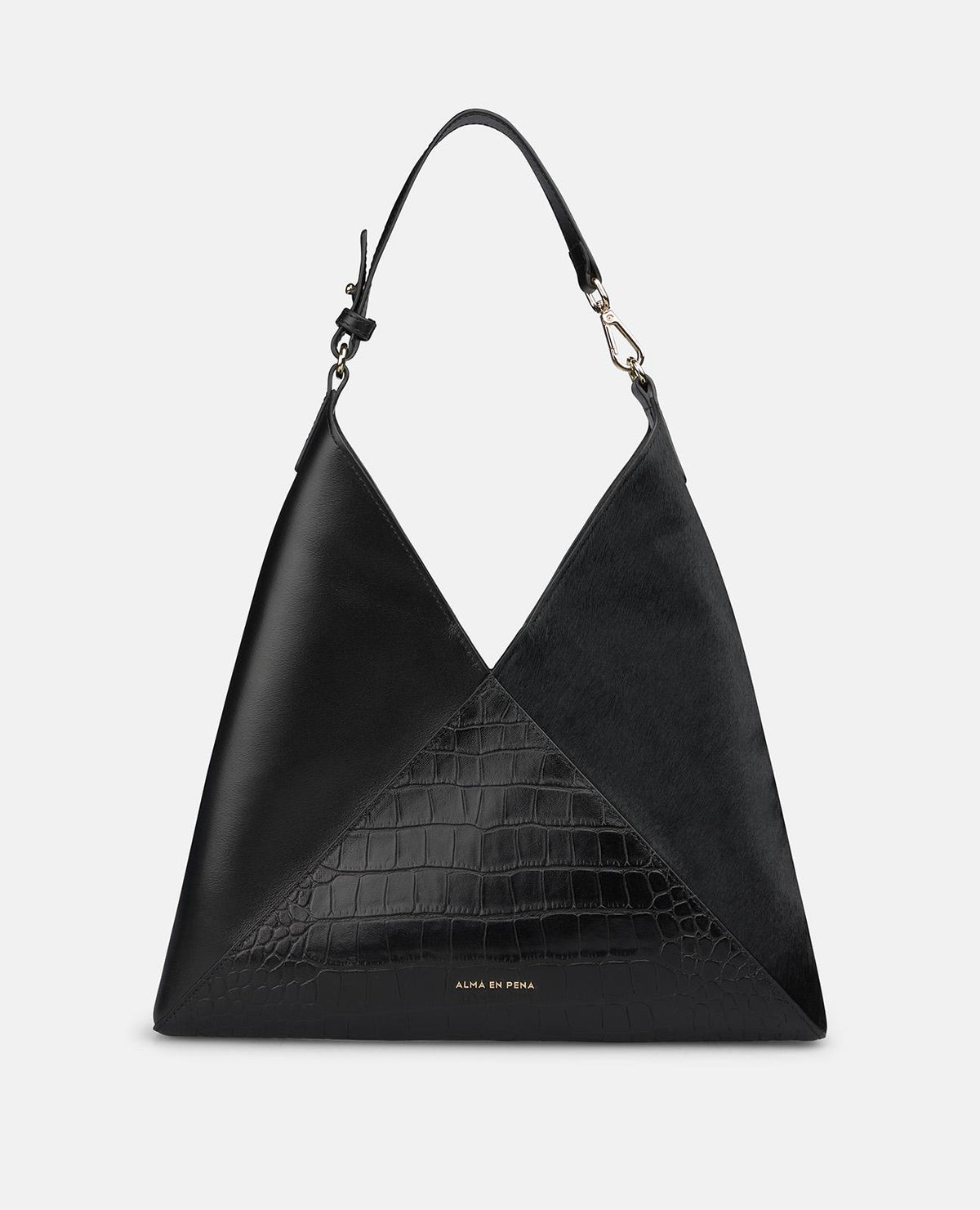BOLSO TOTE PIEL DISEÑO GEOMÉTRICO