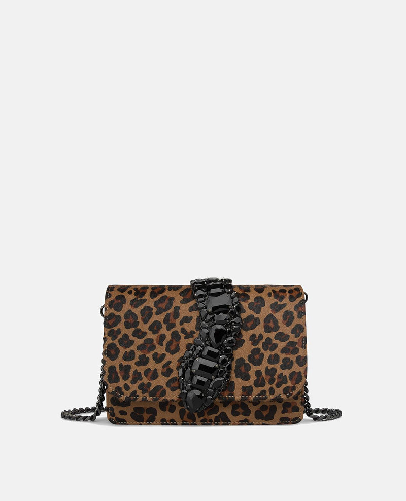 BOLSA DE OMBRO COM ABA DE COBRA