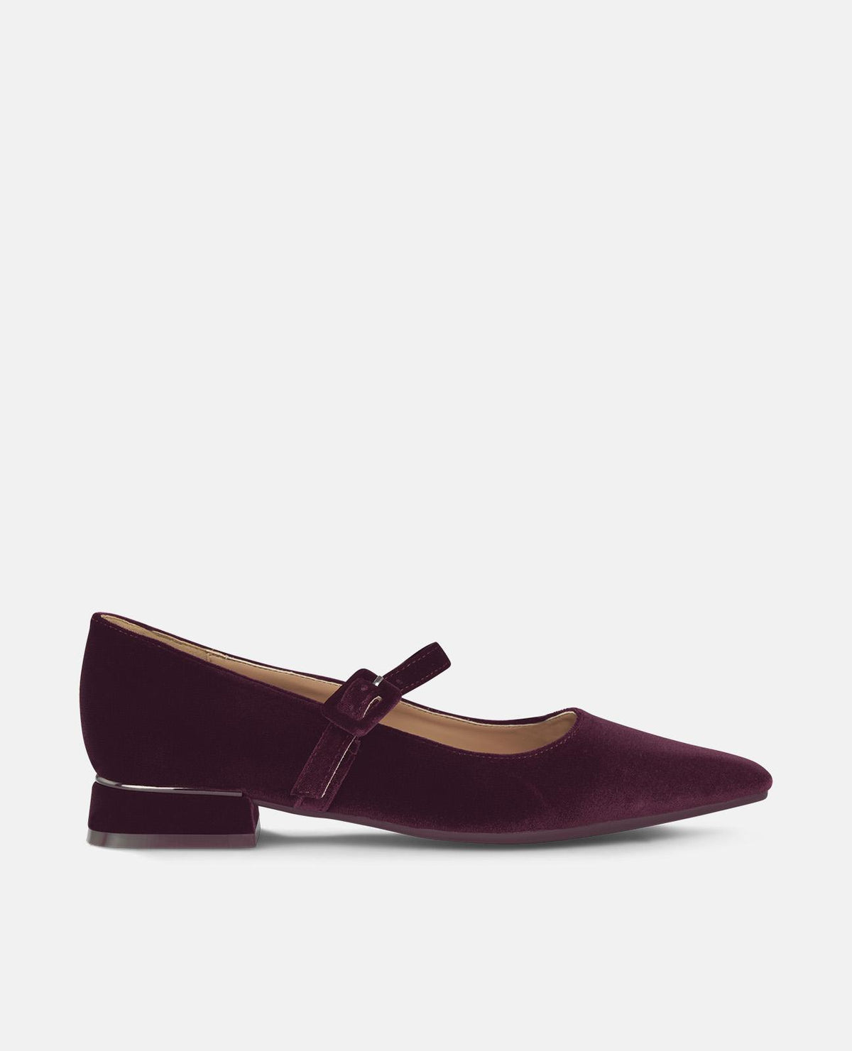 FLAT SHOE WITH A POINTED TOE