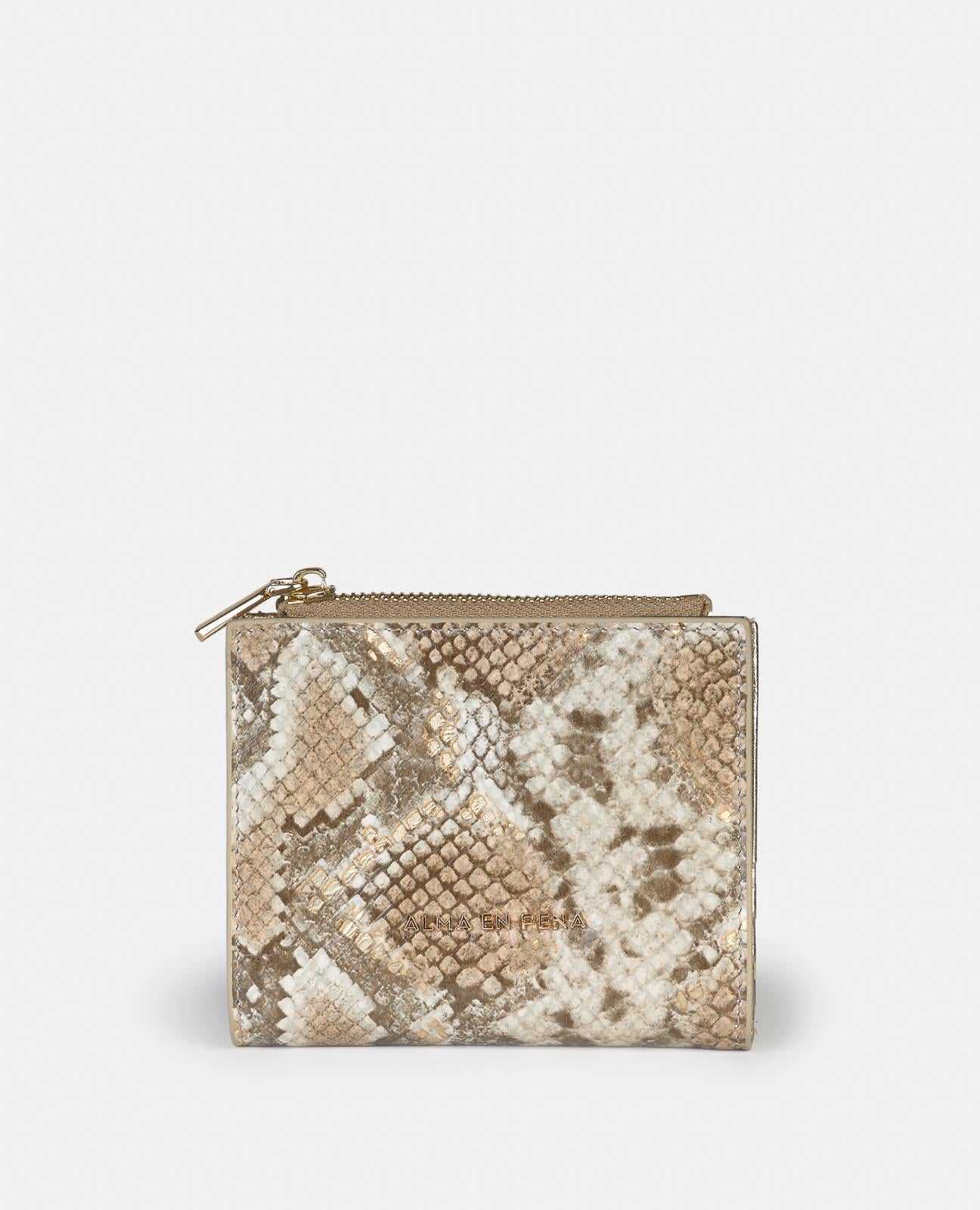 SQUARE ZIPPER WALLET