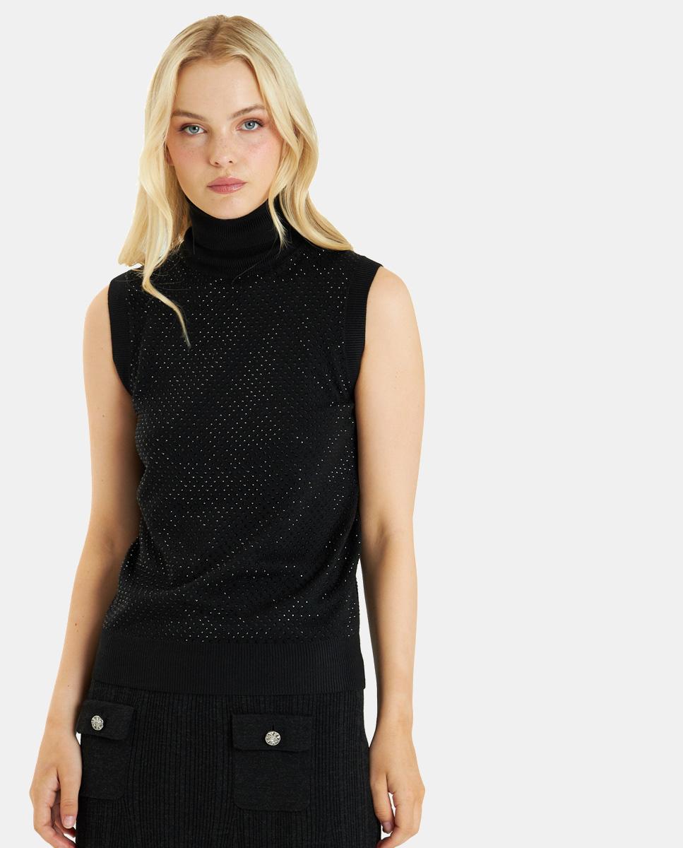 PULL EN MAILLE À COL ROULÉ