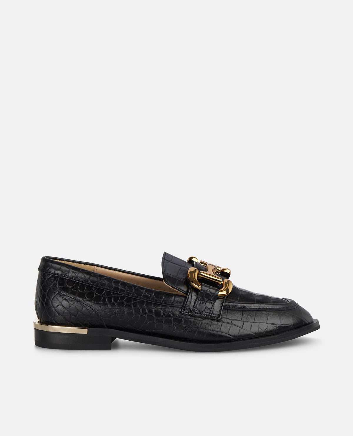 METALLIC STIRRUP MOCCASIN