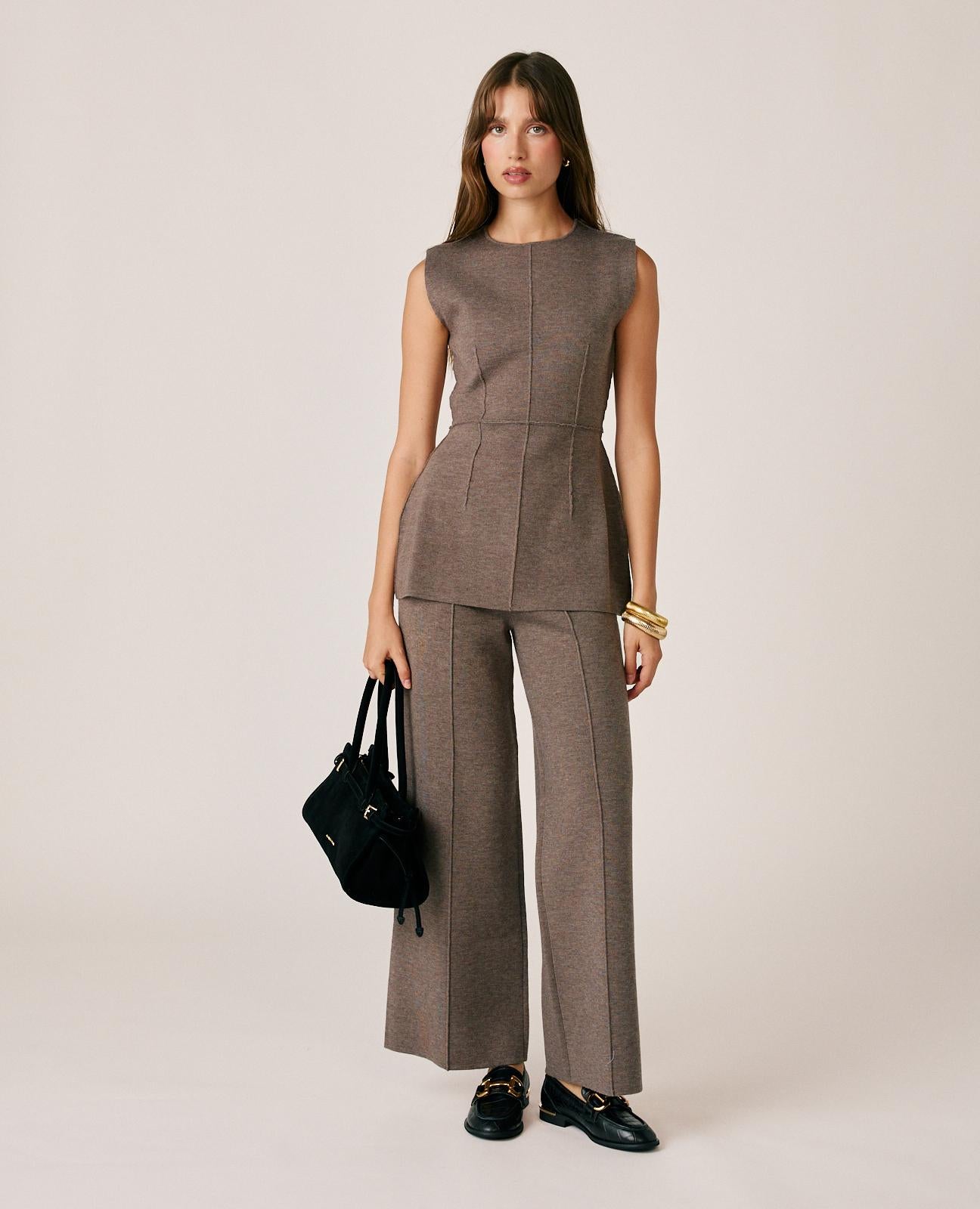 PANTALÓN PUNTO WIDE LEG