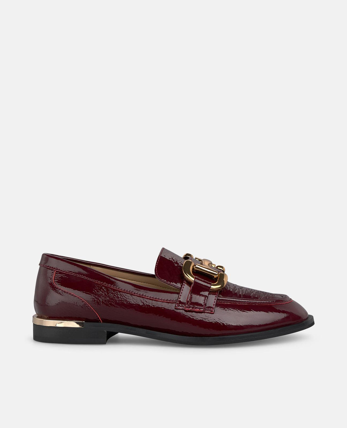 MOCASÍN ESTRIBO METALIZADO