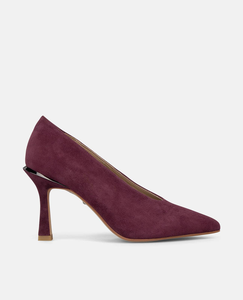ZAPATO TACÓN DE ANTE