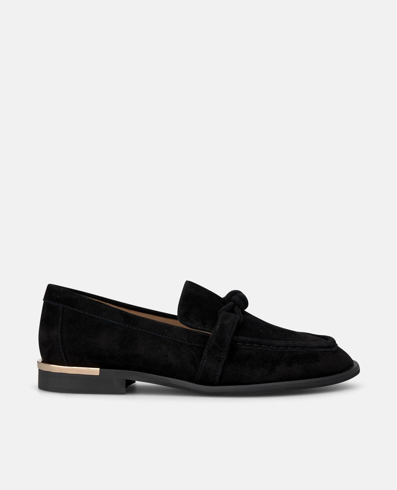 MOCASÍN ANTE CON DETALLE NUDO