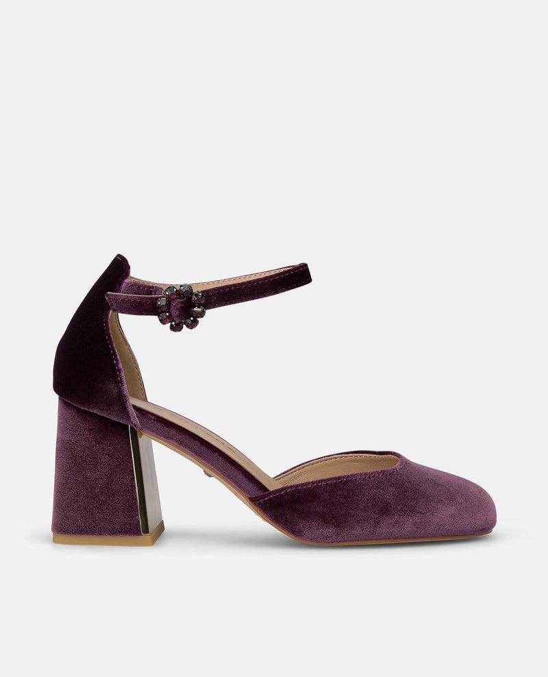 ZAPATO SALÓN DE TERCIOPELO